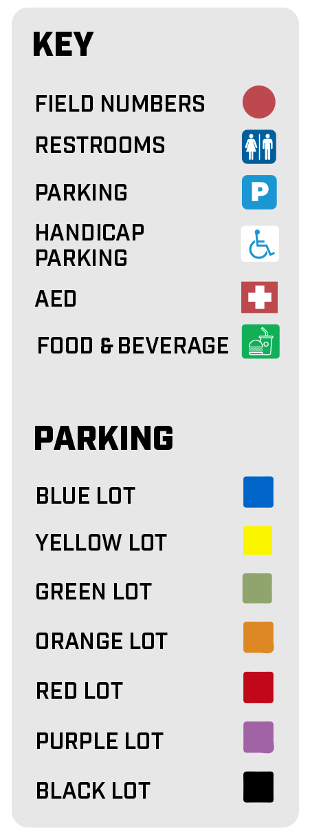 Lakepoint Campus Map Legend